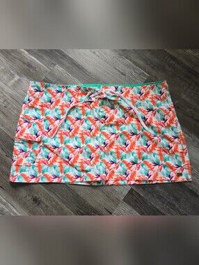 CARVE DESIGNS Womens Mini Skirt Floral Hawaiian Tropical, 14